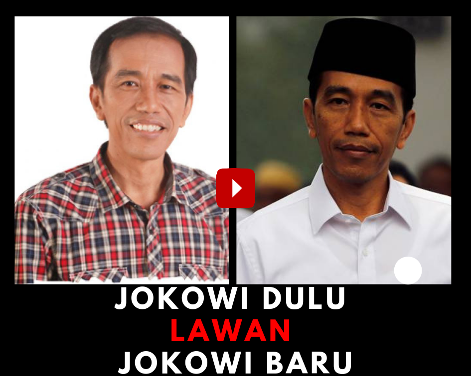 Jokowi Dulu Lawan Jokowi Baru