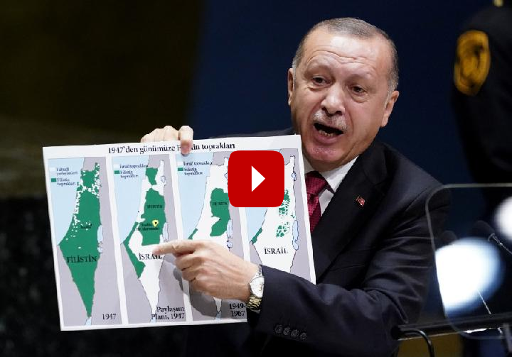 Erdogan Pertanyakan Keberadaan Israel