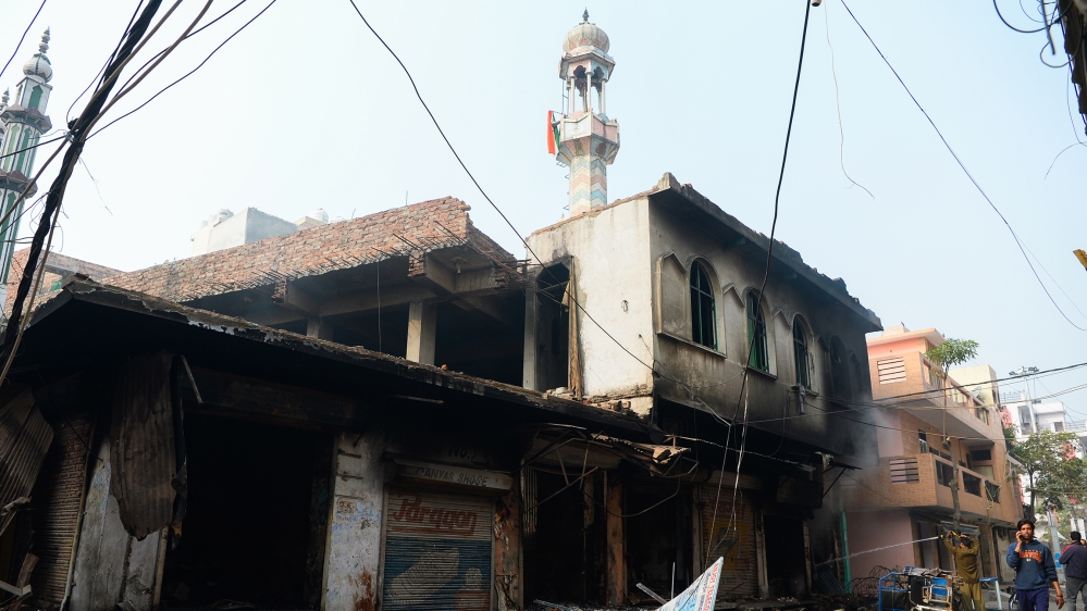 Masjid Dirusak dalam Bentrok Hindu-Muslim India