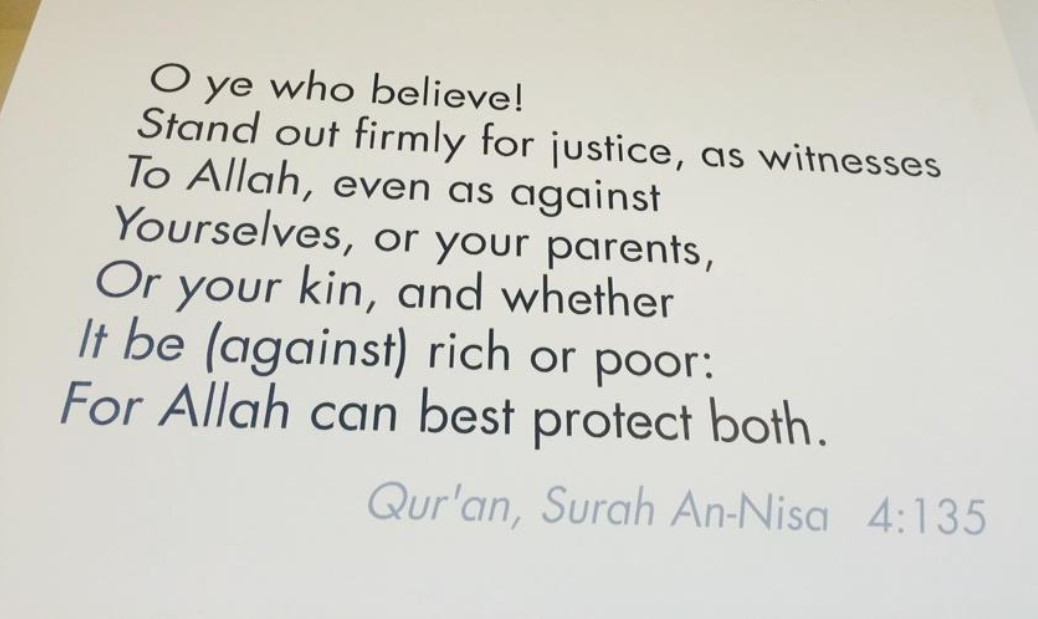 Al-Qur'an Ungkapan Terbaik Keadilan