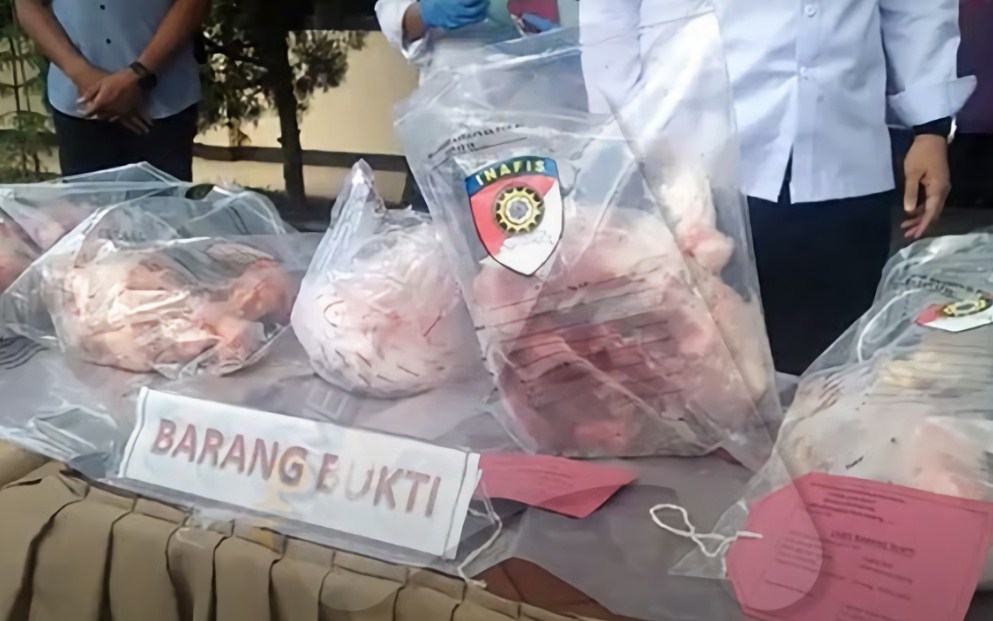 Daging Babi Dijual di Bandung