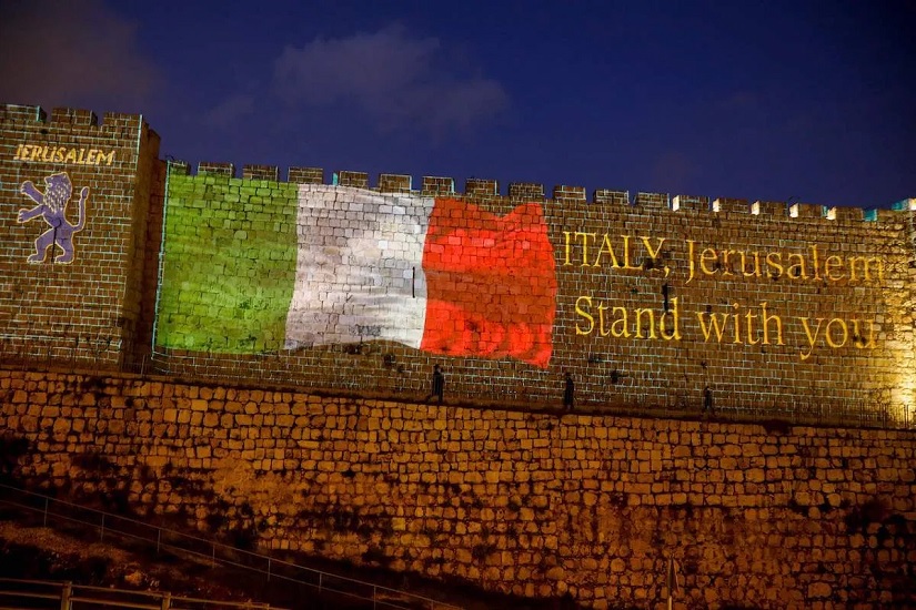 Italia Yerusalem Bukan Israel