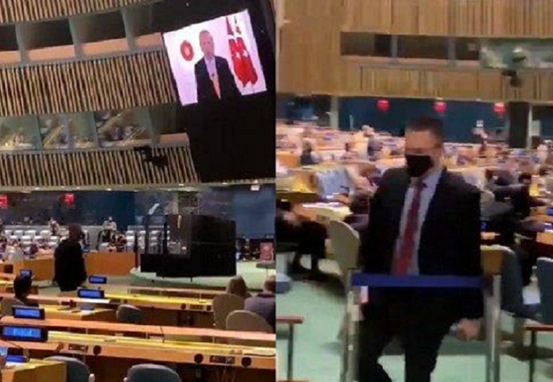Erdogan Gilad Erdan Sidang PBB
