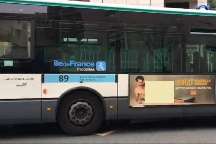 Borat 2 Bus Poster