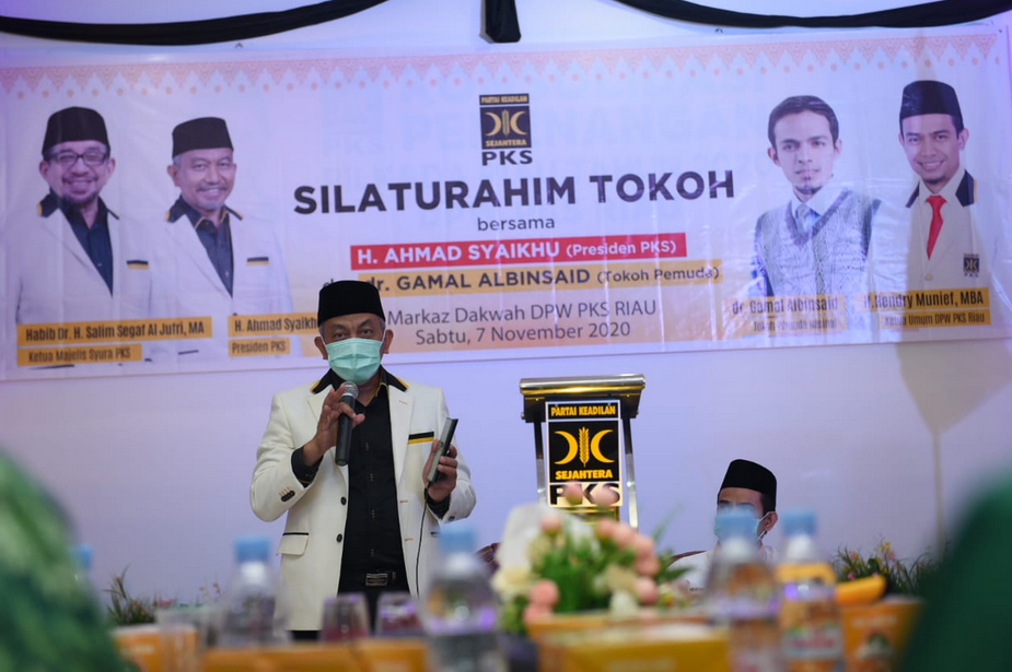 Safari Pemenangan di Riau, Presiden PKS ajak Tokoh dan Ulama Bangun Indonesia