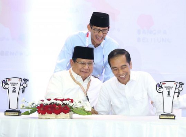 Sandi Cawapres Prabowo Menteri Jokowi