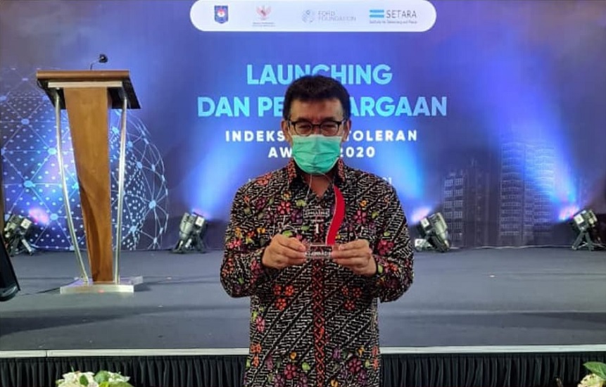 Indeks Kota Toleran Award Wakil Wali Kota Salatiga PKS