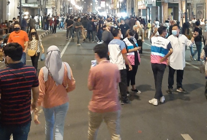 Jubir Satgas Medan Kesawan City Walk Bukan Kerumunan