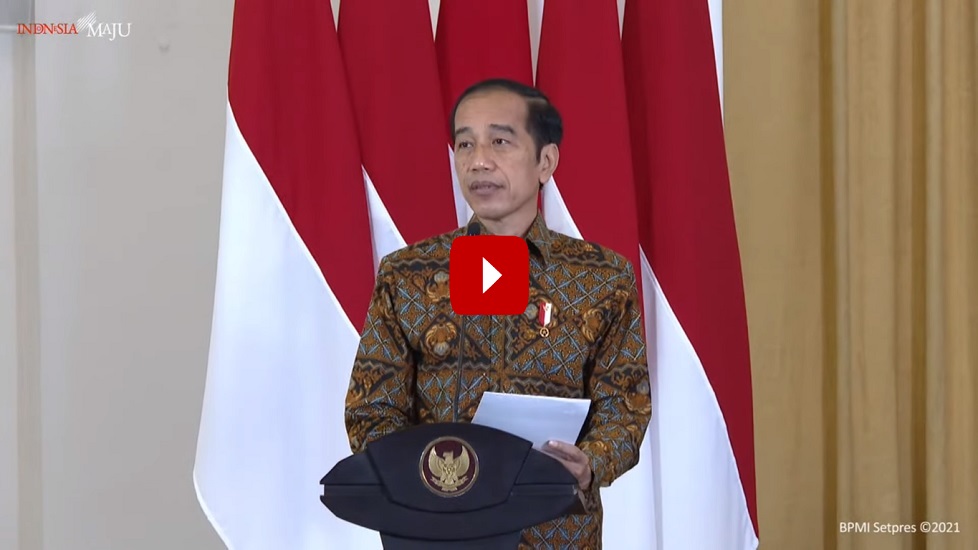 Jokowi Waduk Pelabuhan Data Bansos
