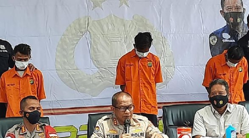 Para Pelaku Penembakan Ustaz di Tangerang