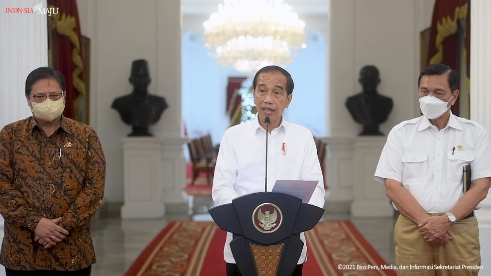 Jokowi UU Cipta Kerja