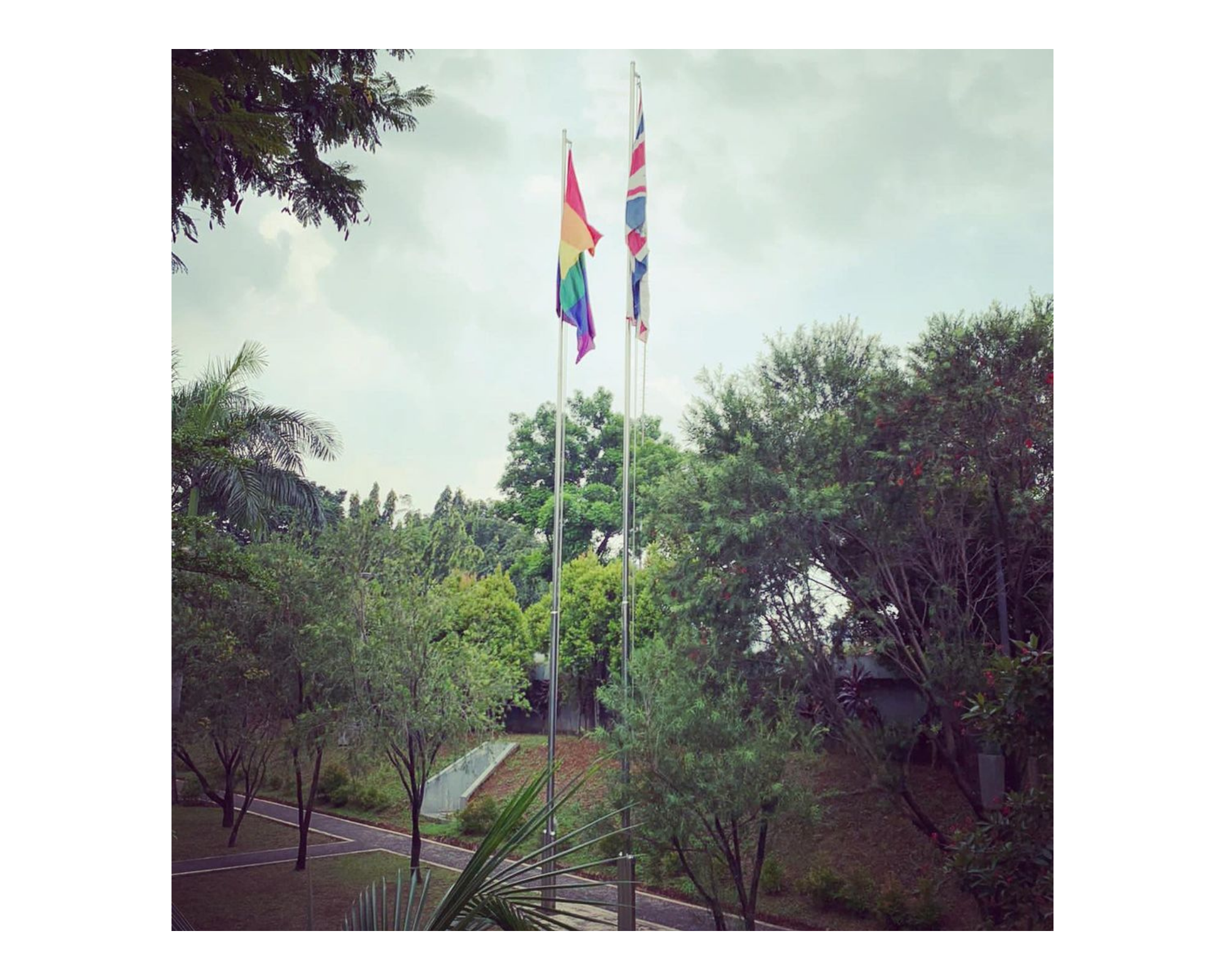 Kibarkan Bendera LGBT, Muhammadiyah Beri Peringatan Kedubes Inggris di Jakarta