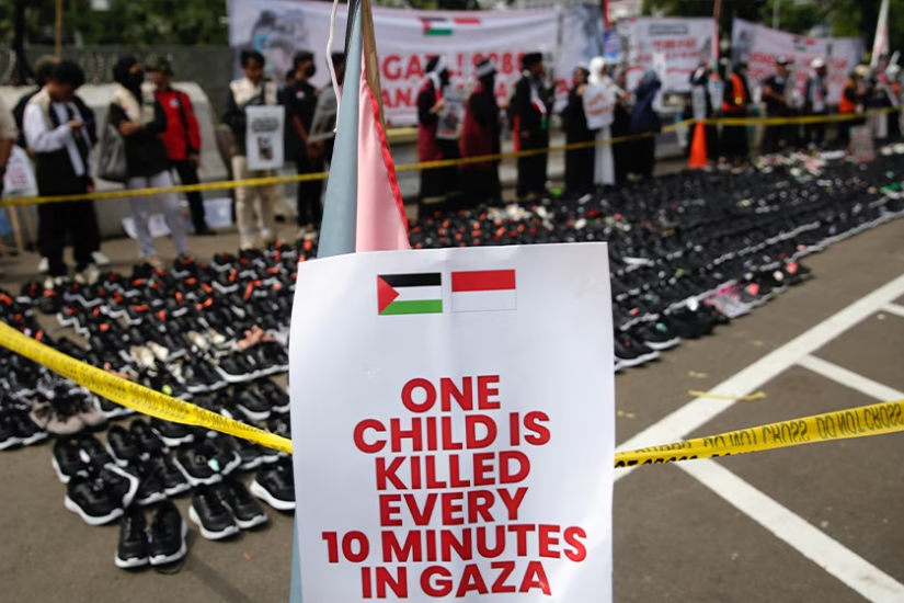 Genosida Israel Membunuh Palestina